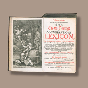 Lot 535, Auction  128, Hübner, Johann, Neu-vermehrtes und verbessertes Reales Staats-Zeitungs- und Conversations-Lexicon