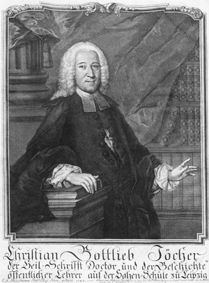 Lot 537, Auction  128, Jöcher, Christian Gottlieb, Allgemeines Gelehrten-Lexicon