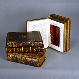 Lot 543, Auction  128, Non-Books, 3 Buchattrappen aus Einbänden des 19. Jahrhunderts