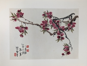 Los 573 - Naturdarstellungen und Qi Baishi - 40 Farbholzschnitte nach Qi Baishi und anderen chinesischen Meistern - 5 - thumb