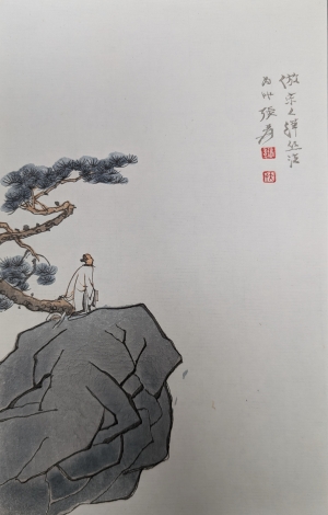 Los 573 - Naturdarstellungen und Qi Baishi - 40 Farbholzschnitte nach Qi Baishi und anderen chinesischen Meistern - 8 - thumb
