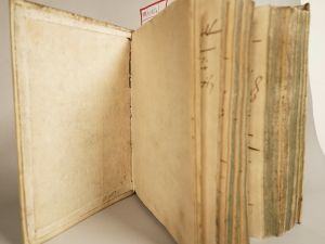 Los 1015 - Johann Egolff von Knöringen und Augsburg - Erbschaftsurkunde, das Stift zu Edelstetten betreffend. Deutsche Handschrift auf Pergament.  - 1 - thumb