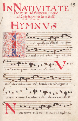 Lot 1019, Auction  128, Messbuch Graduale, Sequens Hymnusdi citur ad nocturnos in die sancta trinitatis