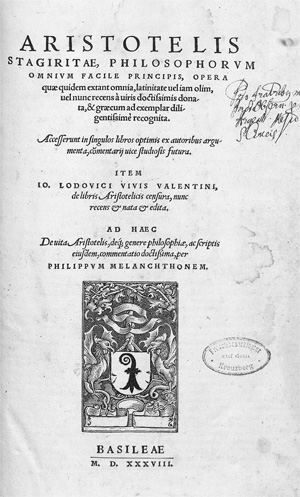 Lot 1043, Auction  128, Aristoteles, Opera quae quidem extant omnia (Basel 1538)