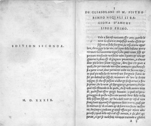 Lot 1053, Auction  128, Bembo, Pietro, De gliasolani di M. Pietro nequali si ragiona d'amore