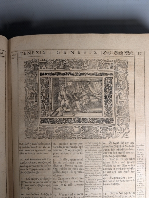 Los 1057 - Biblia polyglotta - Sacr. Bibliorum quadrilinguium - 5 - thumb