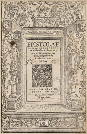 Lot 1082, Auction  128, Erasmus von Rotterdam, Desiderius, Epistolae ad diversos
