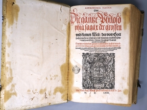 Los 1121 - Paracelsus, Theophrast - Opus chyrurgicum. Wund und Artzney Buch [und:] Astronomia magna - 2 - thumb