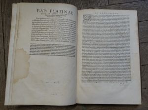 Los 1126 - Platina, Bartholomaeus - De vitis ac gestis summorum pontificum - 4 - thumb