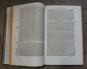 Los 1126 - Platina, Bartholomaeus - De vitis ac gestis summorum pontificum - 6 - thumb
