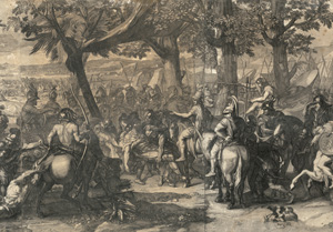 Lot 1195, Auction  128, Audran, Gérard, La vertu plaist quoy que vaincue