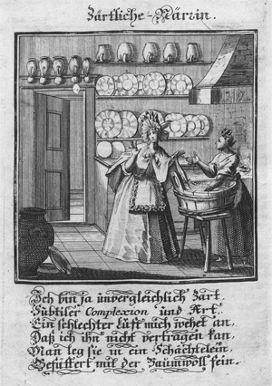 Los 1244 - Mala Gallina, Malum Ovum - Das ist: Wie die Alten sungen, so zwitzern die Jungen. Im zweyten Centi-Folio hundert Ausbündiger Närrinnen.  - 0 - thumb