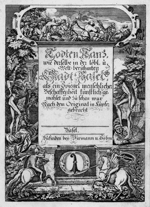Lot 1245, Auction  128, Merian, Matthaeus, Todten-Tanz, wie derselbe 