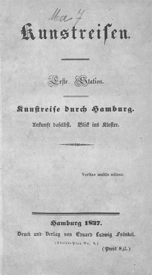 Lot 1264, Auction  128, Romberg, Johann Andreas, Kunstreisen. 