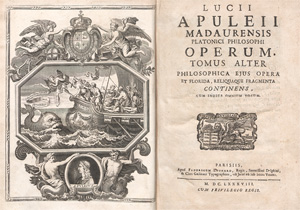 Lot 2009, Auction  128, Apuleius, Lucius, Opera. Tomus alter philosophica