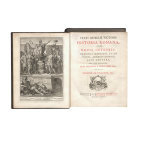 Lot 2011, Auction  128, Aurelius Victor, Sextus, Historia Romana