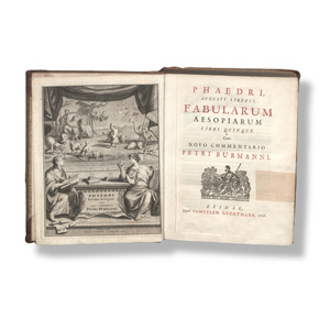 Lot 2111, Auction  128, Phaedrus, Fabularum Aesopiarum libri quinque