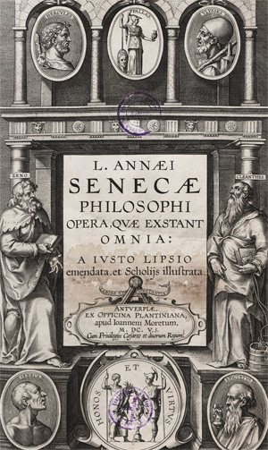 Los 2134 - Seneca, Lucius Annaeus - Opera, quae exstant omnia: a Iusto Lipsio emendata - 0 - thumb