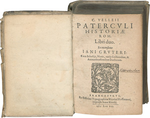 Lot 2152, Auction  128, Velleius Paterculus, Historiae Rom