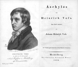 Los 2158 - Voss, Heinrich - Äschylos - 0 - thumb