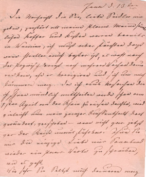 Los 2351 - Schopenhauer, Adele - Brief an die Malerin Louise Seidler. - 0 - thumb