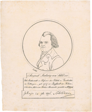 Los 2415 - Schlözer, August Ludwig von - Brief an einen Herrn. 1797 - 0 - thumb