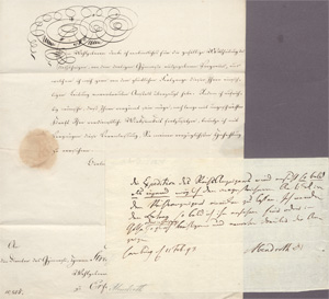 Los 2488 - Staatsmänner und Diplomaten - 50 Autographen. 1693-1898 - 0 - thumb