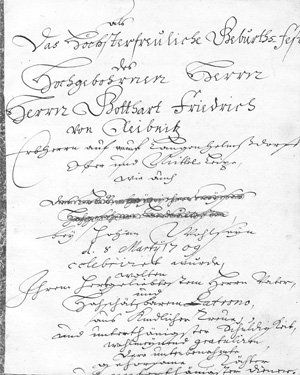 Lot 2617, Auction  128, Günther, Martin, Signiertes Gedichtmanuskript. 1709