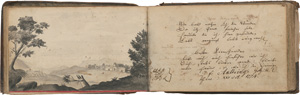 Los 2635 - Stammbuch - eines Jenaer Studenten. Reich illustriert. 1773-1786 - 2 - thumb