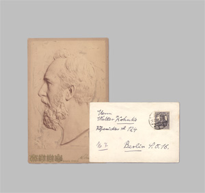 Lot 2661, Auction  128, Haeckel, Ernst, Foto mit Widmung + Beigabe. 1880
