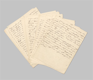 Lot 2702, Auction  128, Kamerun-Reiseberichte, Manuskript zweier Berichte von einem Marsch durch Kamerun. 1912