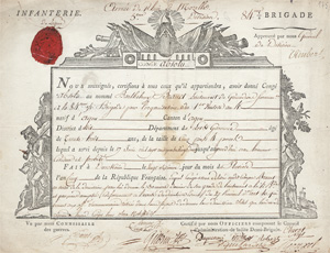 Lot 2704, Auction  128, Kellermann, François-Christophe, Brief als Maréchal de l'Empire, 1806, und Beigabe