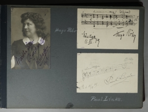 Los 2732 - Autographen-Album - einer Sammlerin in Mannheim - 3 - thumb