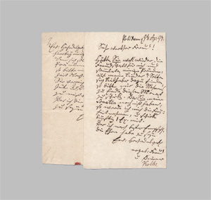 Lot 2745, Auction  128, Kolbe, Johann Carl, 2 Briefe aus Potsdam. 1793-1797