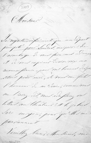 Lot 2755, Auction  128, Rubini, Giovanni Battista, Brief an einen Herrn. 1842