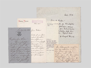 Lot 2756, Auction  128, Schauspielerinnen u. Schauspieler des 19. u. 20. Jhdts, 11 Briefe und 3 Postkarten. 1863-1951