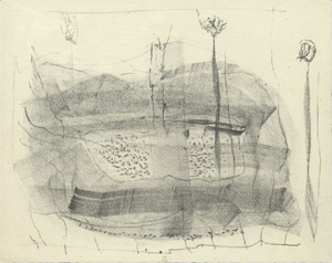 Lot 3006, Auction  128, Altenbourg, Gerhard, "Wohl bei Jena?". Lithographie