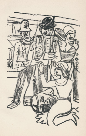 Lot 3028, Auction  128, Lackner, Stephan und Beckmann, Max - Illustr., Der Mensch ist kein Haustier