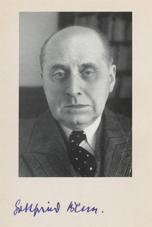 Lot 3030, Auction  128, Benn, Gottfried, Drei alte Männer 