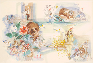 Lot 3038, Auction  128, Böhmer, Gunter, Schneeweißchen und Rosenrot [und:] Frau Holle