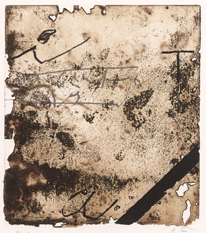 Lot 3042, Auction  128, Bouchet, André du und Tàpies, Antoni - Illustr., Sur un Gérondif