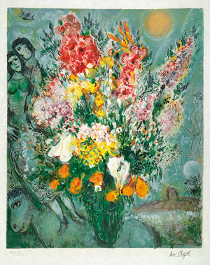 Lot 3058, Auction  128, Chagall, Marc, Bouquet de fleurs