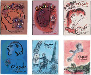 Lot 3064, Auction  128, Cain, Julien und Chagall, Marc - Illustr., Lithograph I-VI