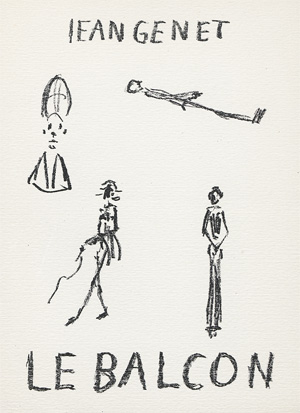 Lot 3106, Auction  128, Genet, Jean, Le balcon