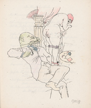 Lot 3123, Auction  128, Meyer, Alfred Richard und Grosz, George - Illustr., Munkepunke Dionysos