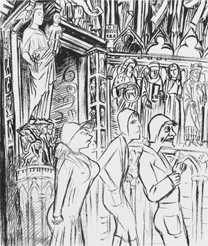 Lot 3144, Auction  128, Hubbuch, Karl, La France. 40 Zeichnungen