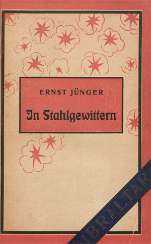 Lot 3160, Auction  128, Jünger, Ernst, In Stahlgewittern