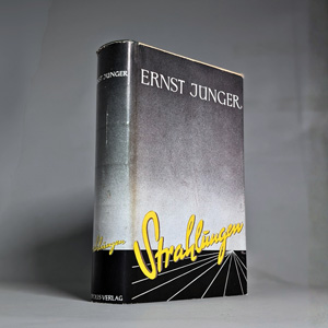 Lot 3171, Auction  128, Jünger, Ernst, Strahlungen (Halblederausgabe) Widmungsexemplar