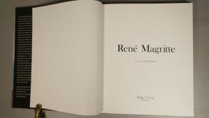 Los 3209 - Abadie, Daniel und Magritte, René - Magritte. Katalog. Paris, Galerie nationale du Jeu de Paume, 2003 - 8 - thumb