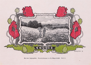 Lot 3234, Auction  128, Meyer-Kassel, Hans, Allegorien der 4 Jahreszeiten